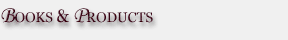 Books, CDS, and other Christian Products